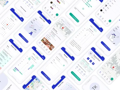 Event management app design case study design event management ui ux