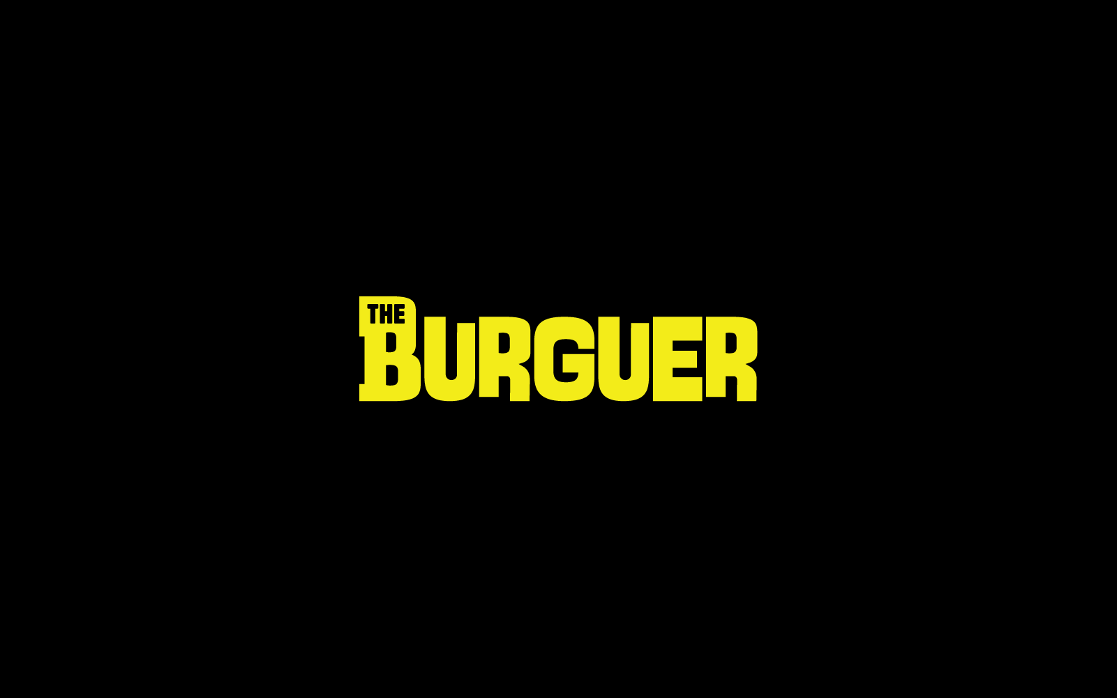The Burguer branding graphic design logo
