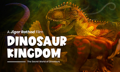 Dinosaur Kingdom | Official Trailer | Hindi Movie 3d animation app branding design flim graphic design illustration logo motion graphics movie photoshop typography ui ux vector video editing