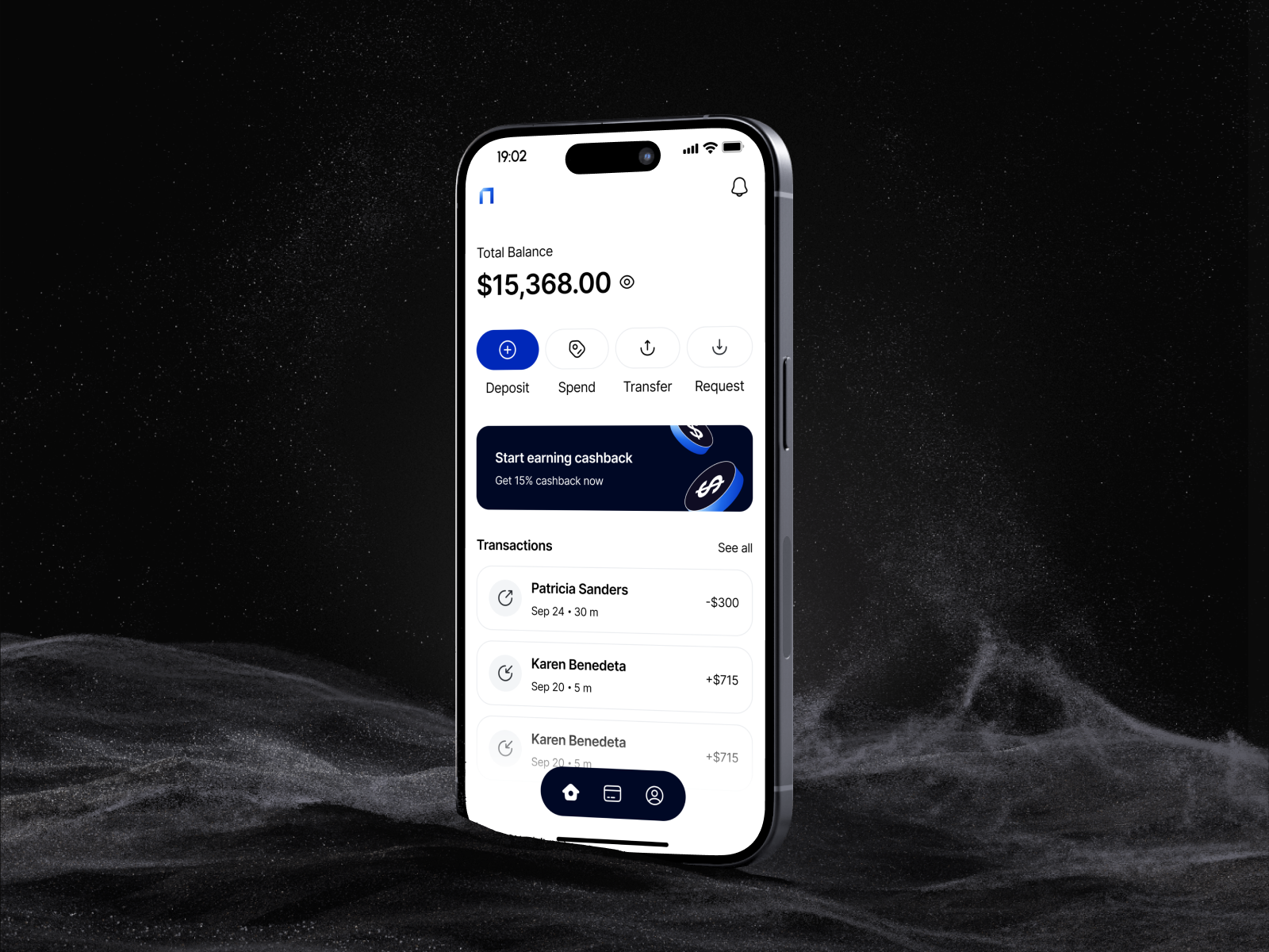 Example of Mobile App Design Per Page