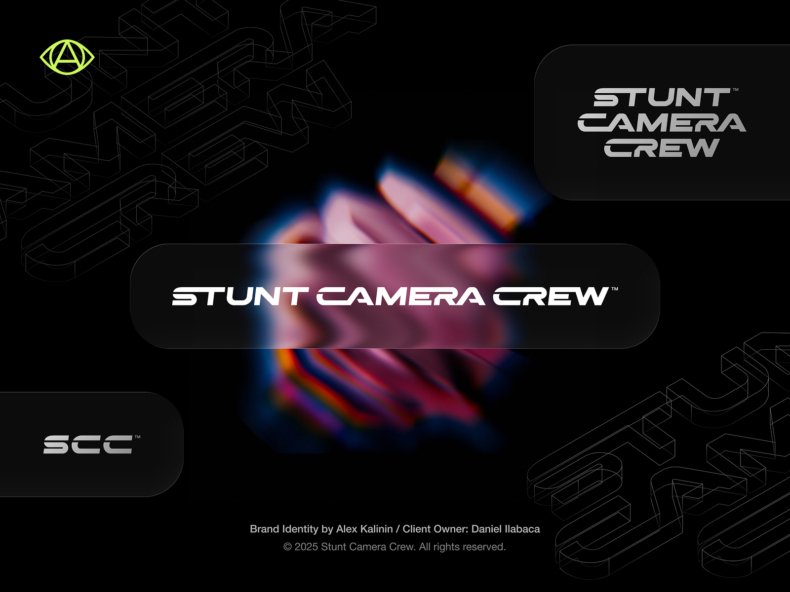Stunt Camera Crew - Custom Logotype by Alex Kalinin🔥 on Dribbble