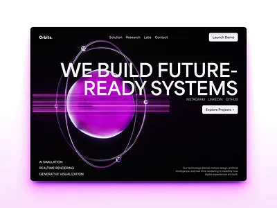 Futuristic 3D Animation 3d 3d animation 3d illustration abstract dark digital art futuristic interface minimal motion graphics product design render technology ui web design