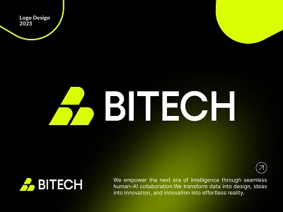 BITECH | Modern AI Startup Tech logo ai startup logo brand identity branding custom logo iconic logo logo logo design modern logo tech logo timeless logo