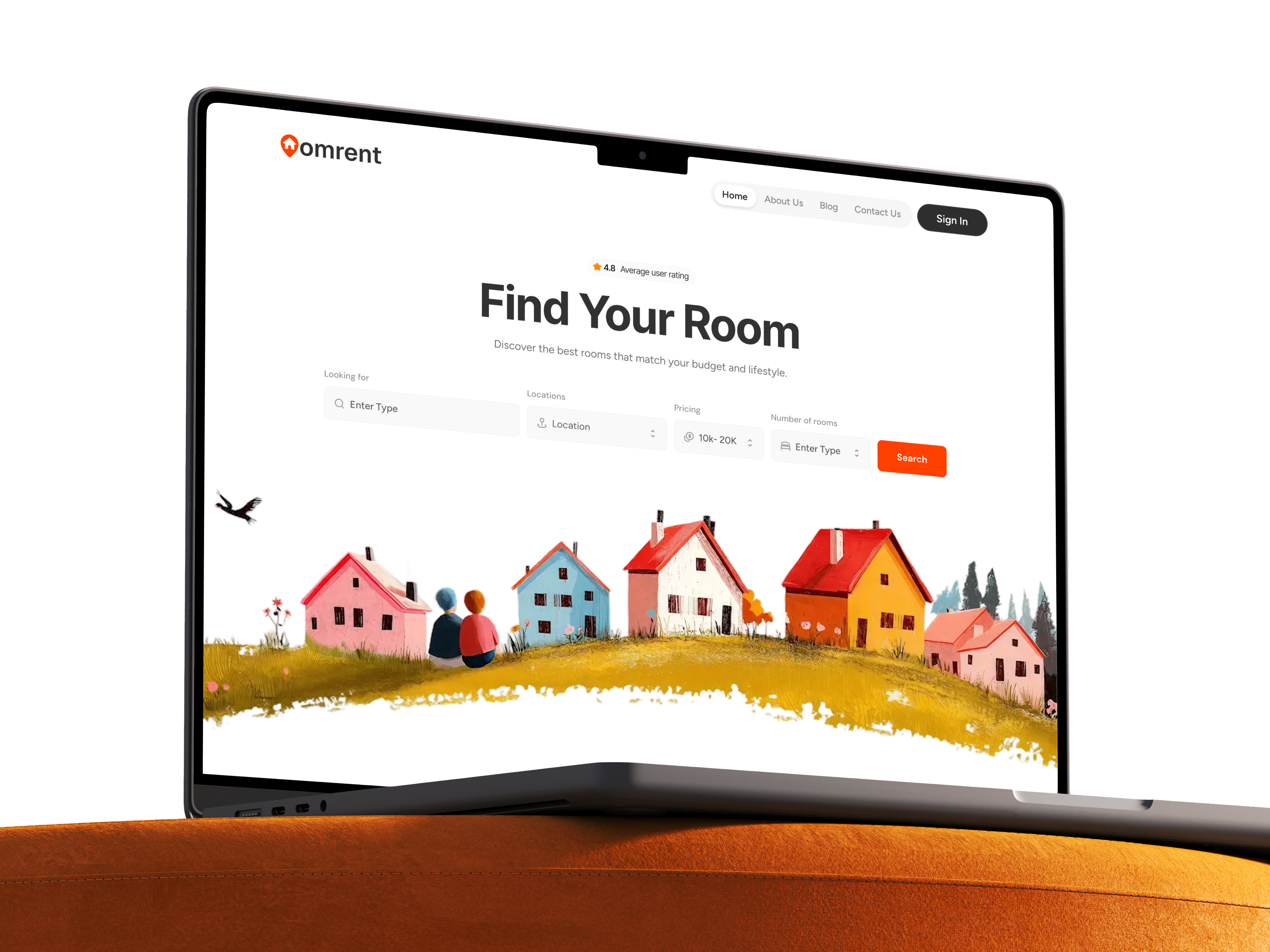 Example of Website UI Design | Website Redesign