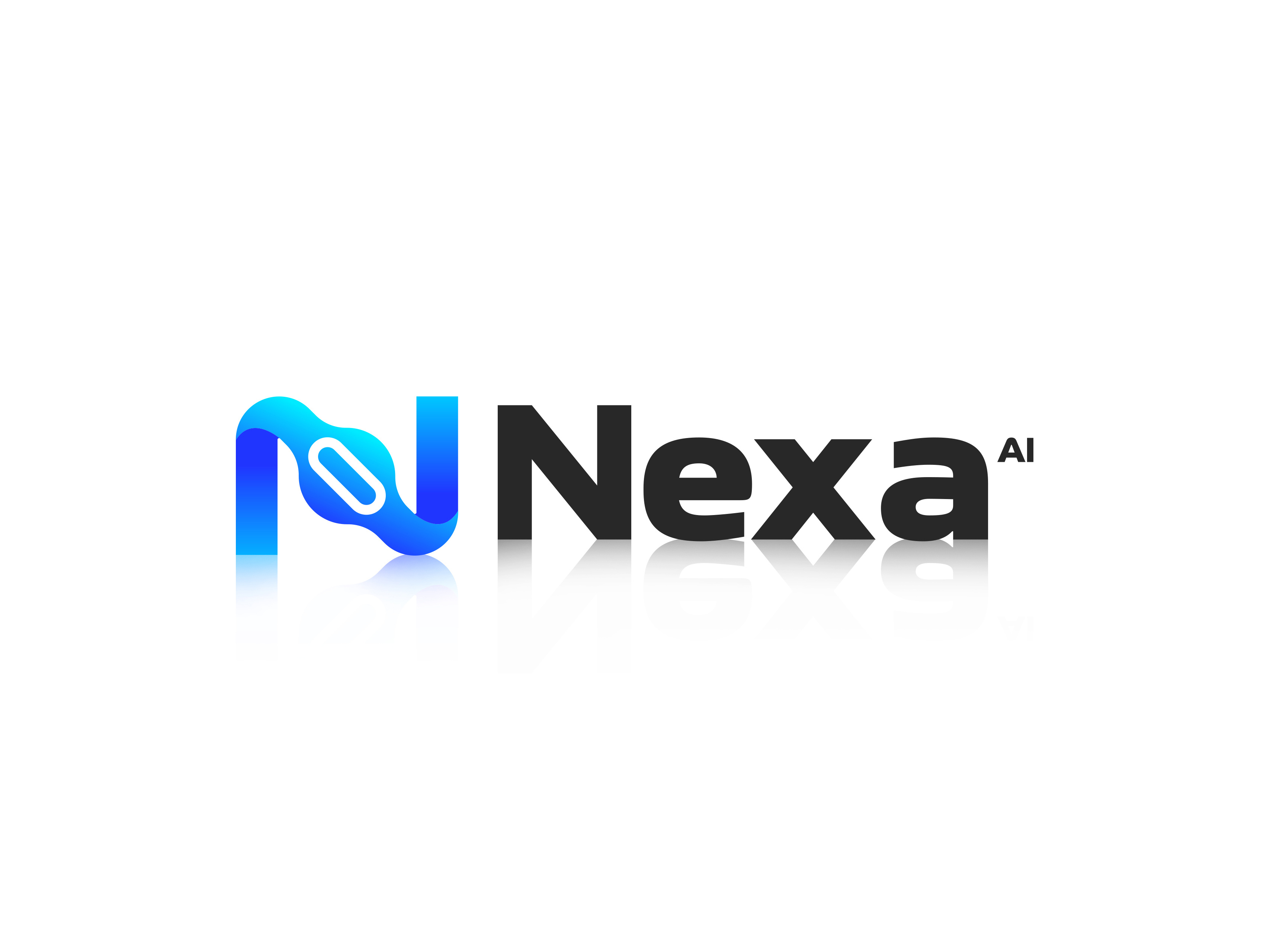 Nexa AI - N logo, N letter, Modern logo, N tech logo, UI, AI 3d ai app application branding gradient logo icon logo modern logo modern n logo n letter logo n link logo n logo n tech logo n technology logo software trendy logo ui web website