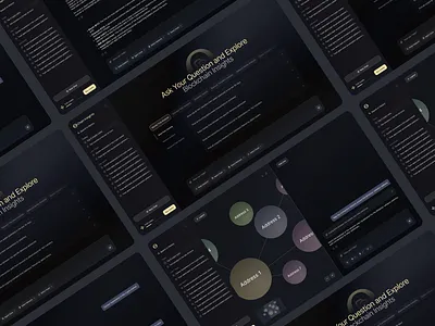 Chain Insights | Blockchain Insights ai b2b b2c blockchain chat design crypto dark mode dashboard design agency gold color logo creation saas token ui design ux visual web3