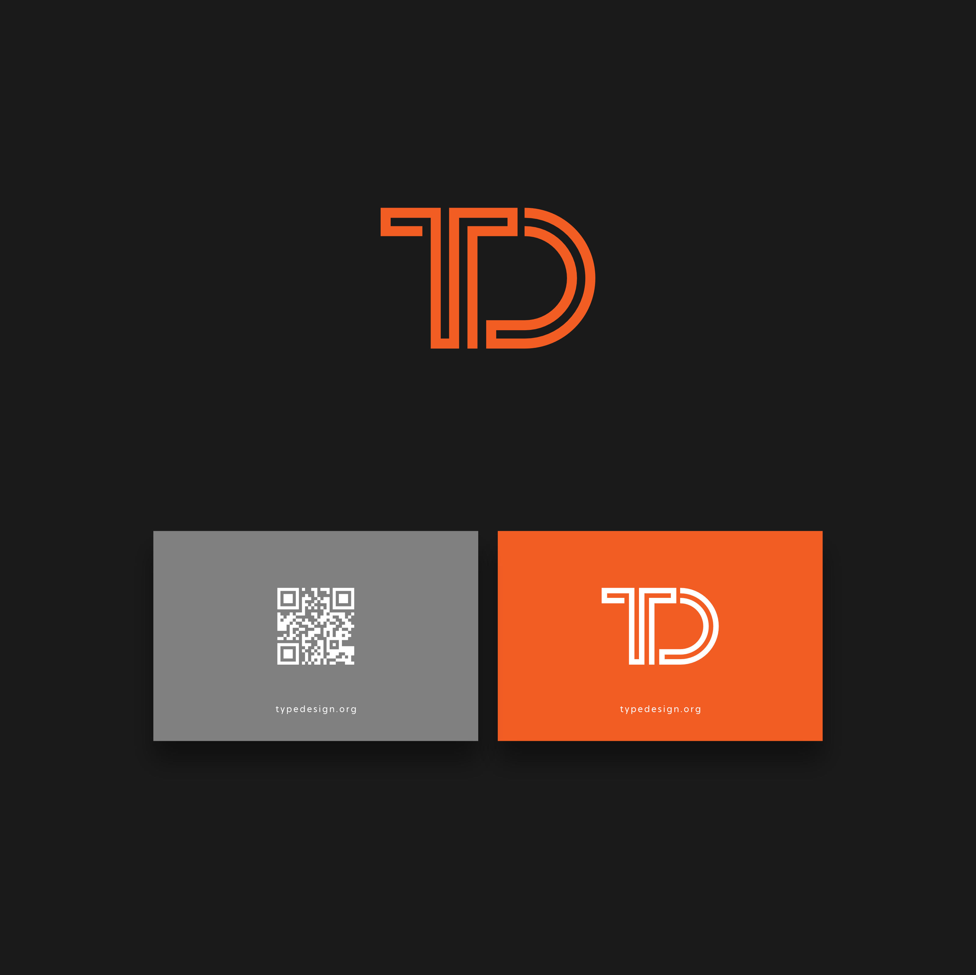 TD – Logo for Modern Type Design 3d bold logo brand brand design branding contemporary look domain graphic design logo logo branding logo design logotype monogram premium td type design typography visual identity