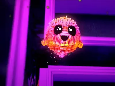 Wildberries Cyber Monday — full-CG Commercial 3d 3d character 8bit animation character design mascot motion graphics