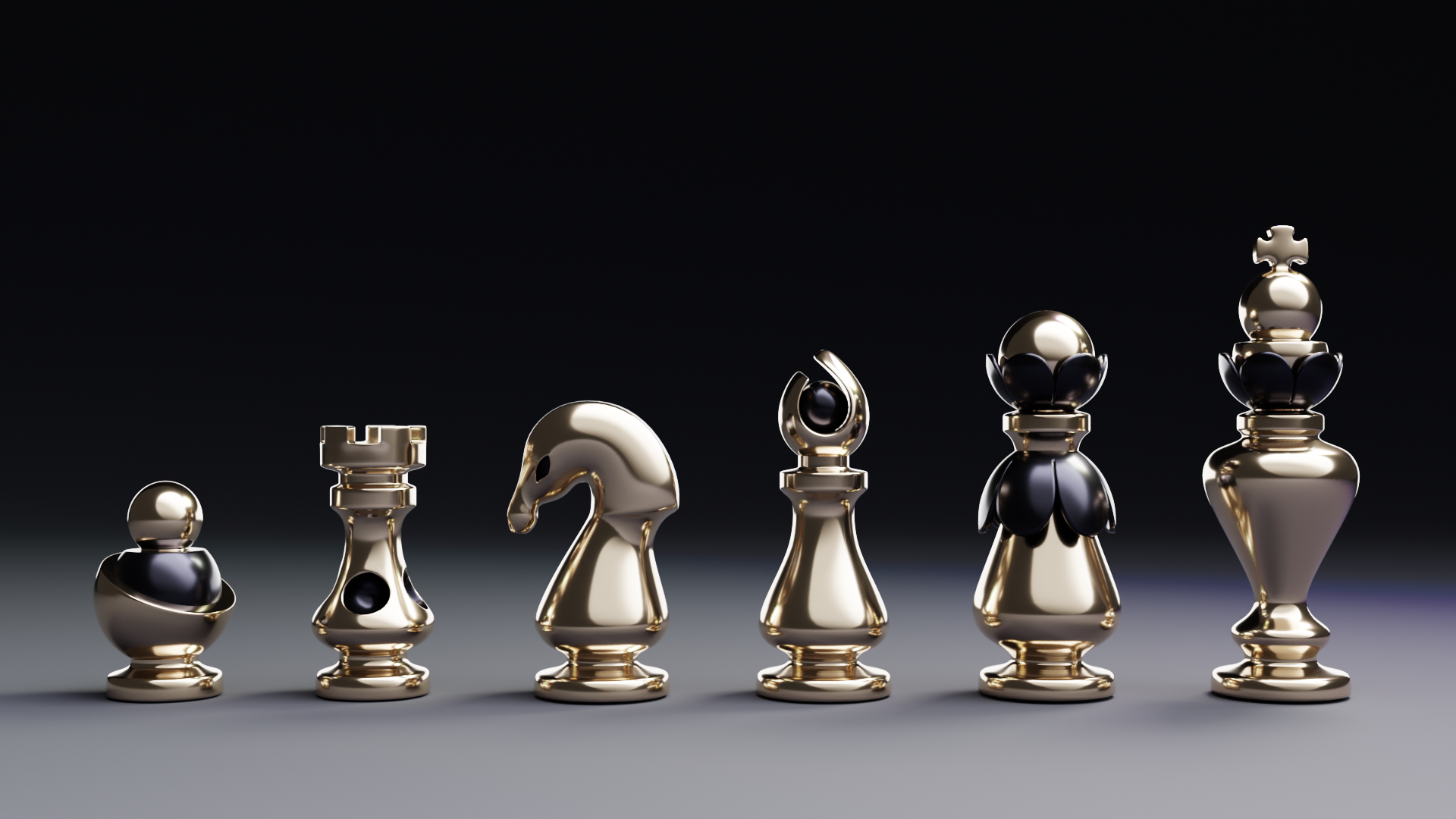 Chess Set 3d blender chess chessset concept design industrialdesign