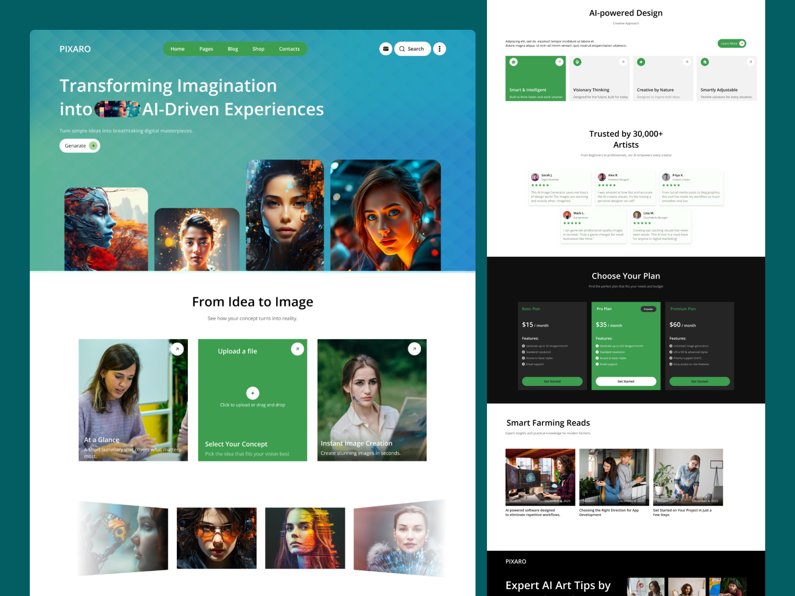 Example of Custom Website Design & Development