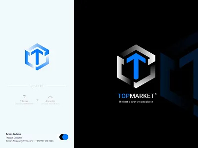 TOPMARKET Logo Design