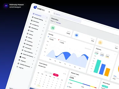 LMS Dashboard UI admin panel course management course portal education lms education platform elearning platform learning management lms dashboard online courses online learning