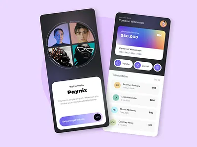 Finance service - Mobile app app branding design illustration logo mobile app typography ui ux vector