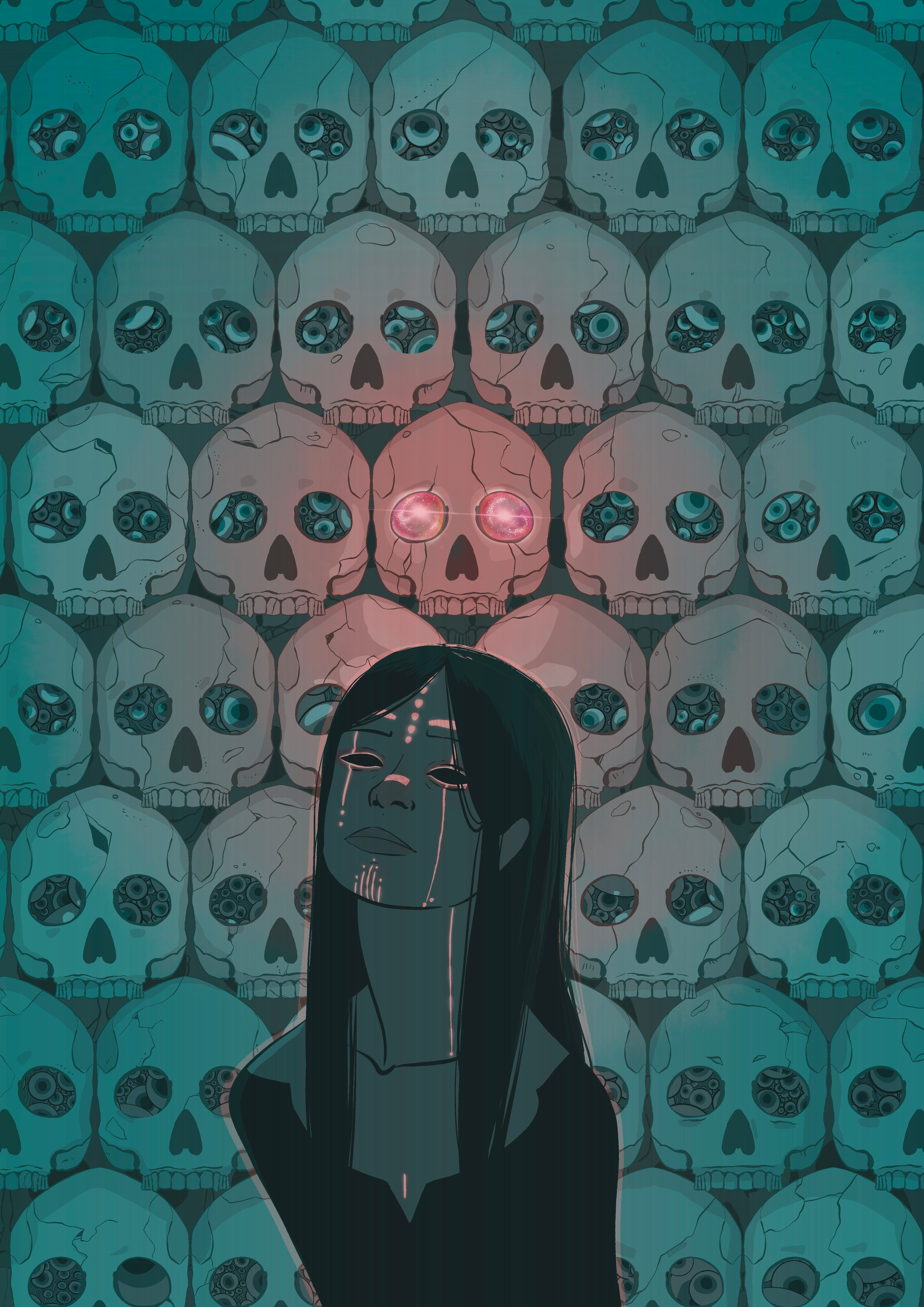 Sibylle bookcover characterdesign darkfantasy digitalart fantasyart illustration mysticart mythologie photoshop portrait procreate