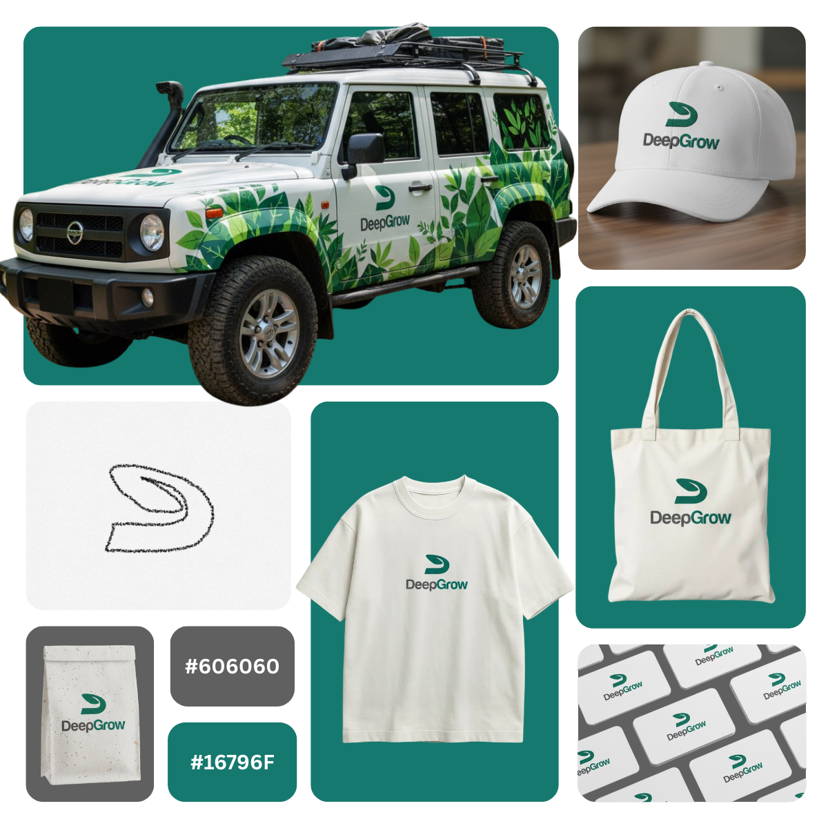 DeepGrow Logo Design – Modern Agriculture Brand Mark agriculture brand logo design agritech startup logo design botanical lettermark logo design clean modern seed logo design eco friendly brand logo design eco packaging brand logo design fertilizer company logo design leaf letter d logo design minimal sprout logo design minimalist agriculture logo mark modern farm logo design natural products logo design negative space plant logo design nursery and garden logo design organic farming logo design organic seed company logo design seed packaging logo design