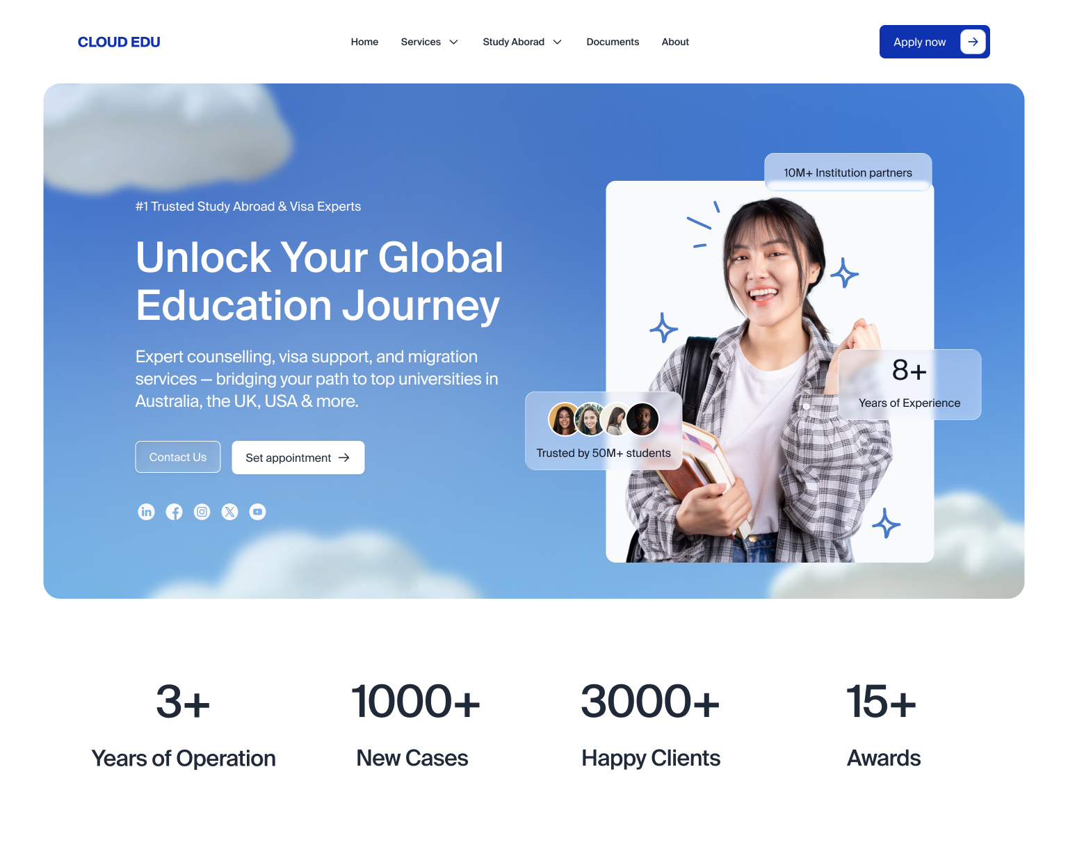 Consultancy branding consultancy consultancy landing page figma homepage landing page ui