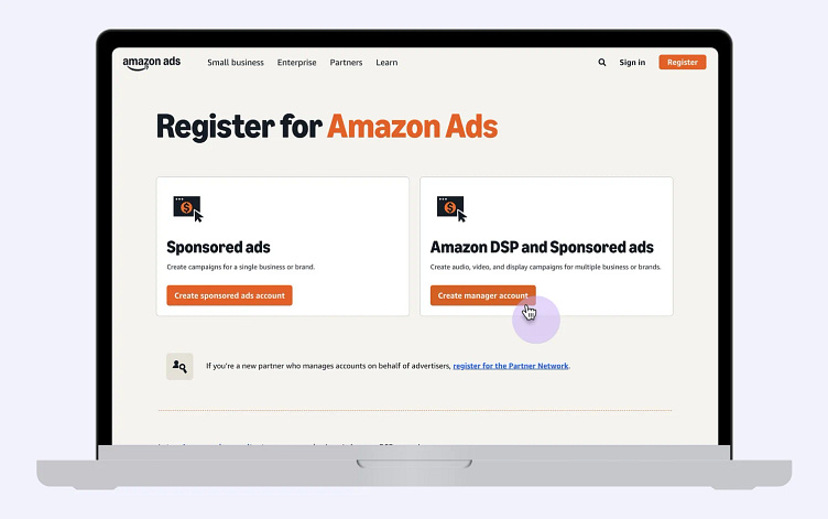 Single global advertiser account