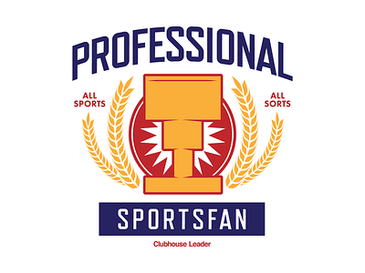 Professional Sportsfan apparel branding championship clothing design fan graphic design illustration sport sportsfan type vector