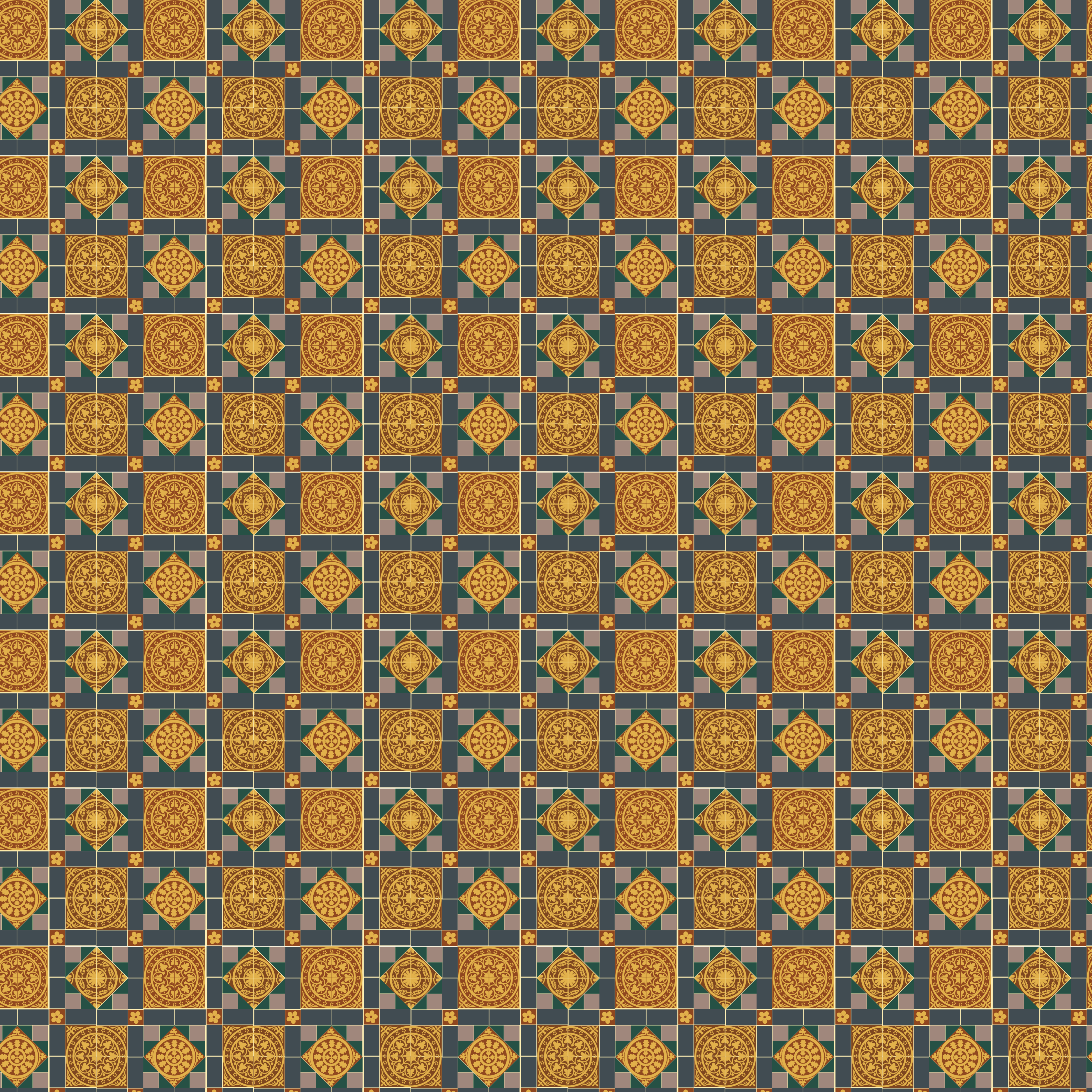 tile a'toiled... doodle illustration shunte88 tile vector