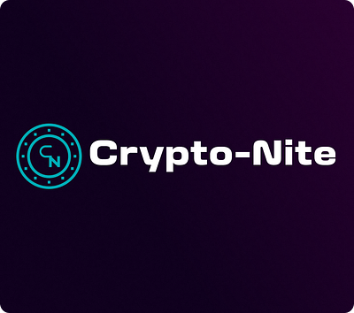 Crypto-Nite cryptocurrency design figma landing page logo ui user interface web web design