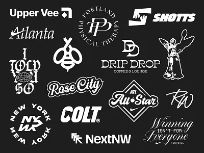 2025 Logos badge badge design brand brand design branding design graphic design icon iconography identity identity design logo logo design nike oregon sports type typography wordmark