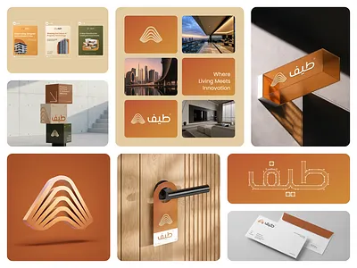 طيف Taif - PropTech Brand Identity & Logo Design System arab brand guidelines corporate identity creative direction design system graphic design identity design logo design logo mark minimal proptech randing real estate startup strategic branding technology typography uae vector visual identity