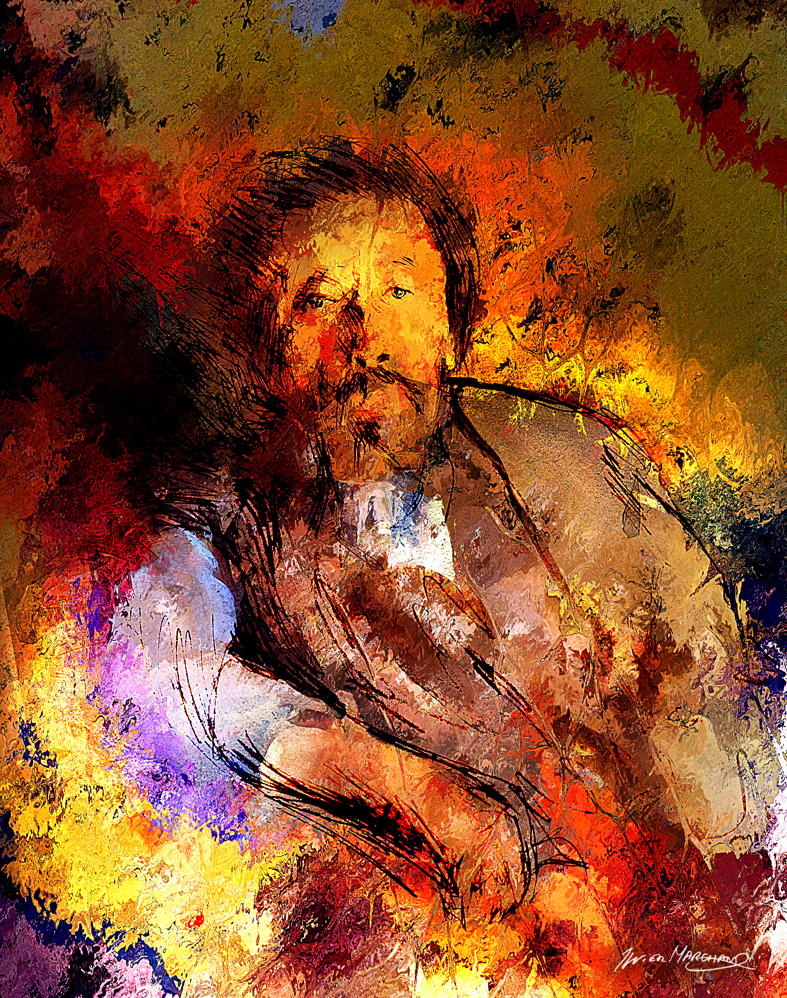 Une présence qui fait silence