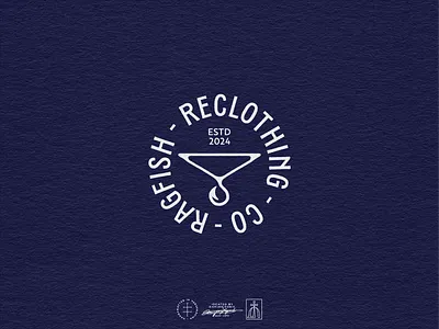 Ragfish Badge Logo badge brand design brand identity branding branding design circular clean emblem hand drawn identity design logo logo design minimal minimal logo minimalist simple type typography vintage visual identity