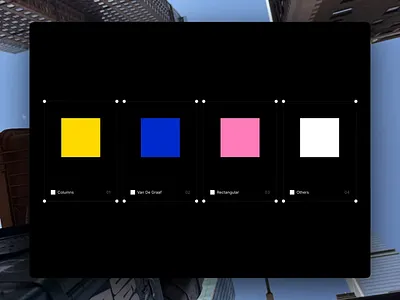 Animation in Framer branding cards color dribbble framer interaction