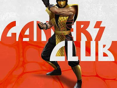 Daimyo gamers club poster branding covers esports graphic design illustrations poster design