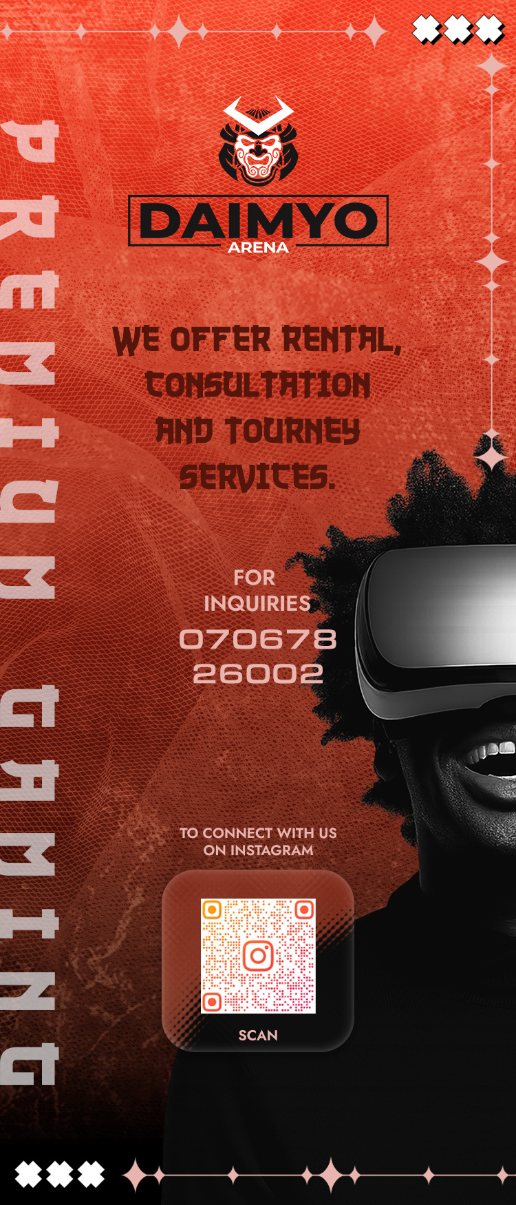 Daimyo rollup banner design