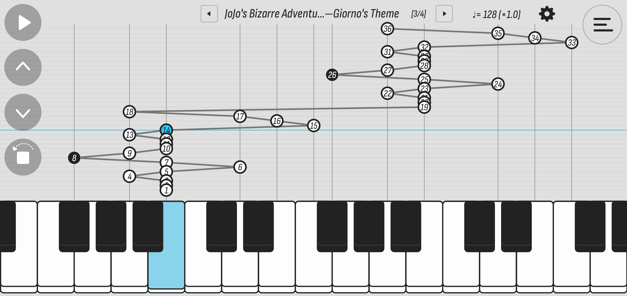 Pianomator Mobile App app app design education mobile music piano product design ui