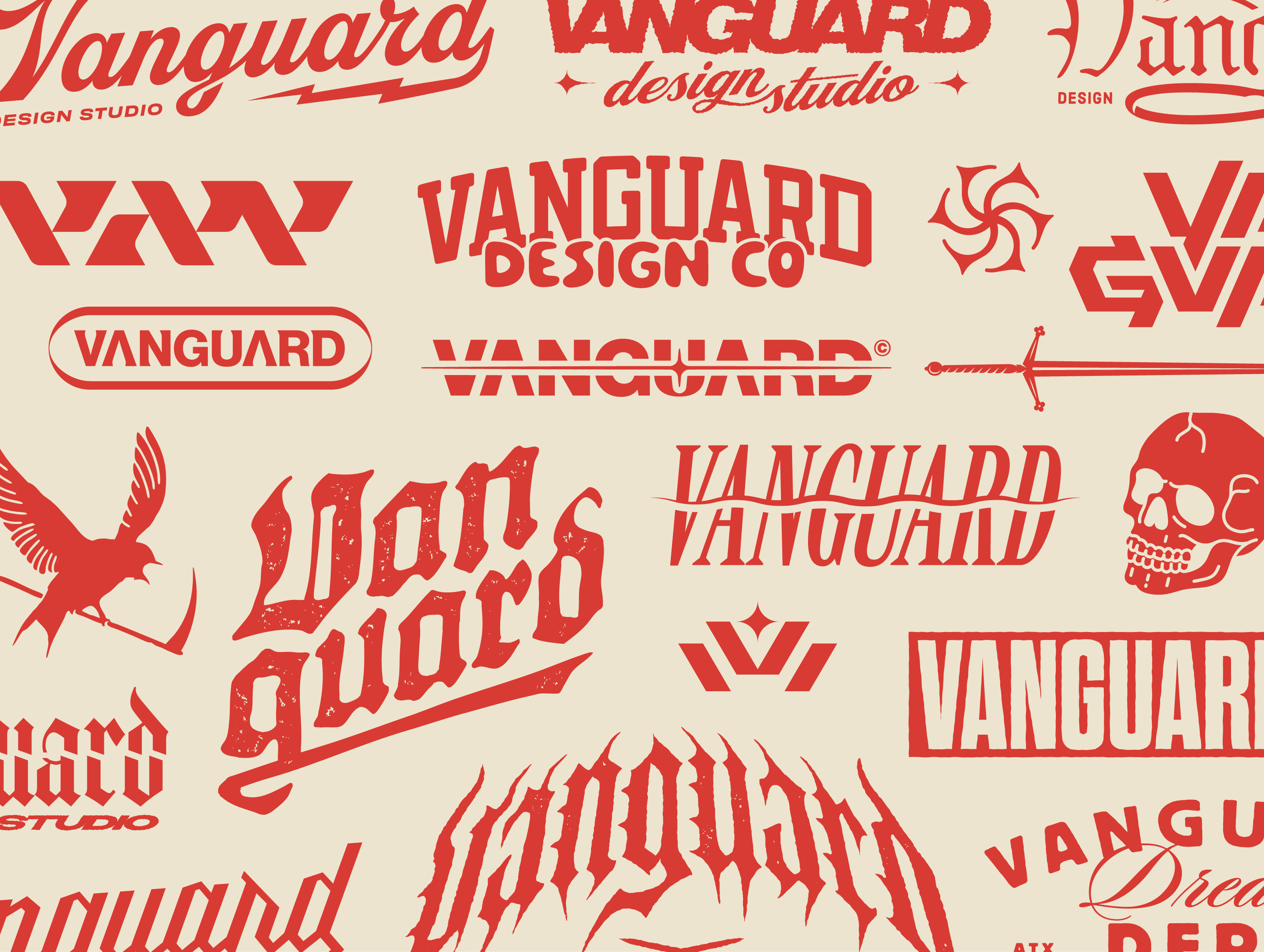 Example of Cohesive Brand Logo Sheet