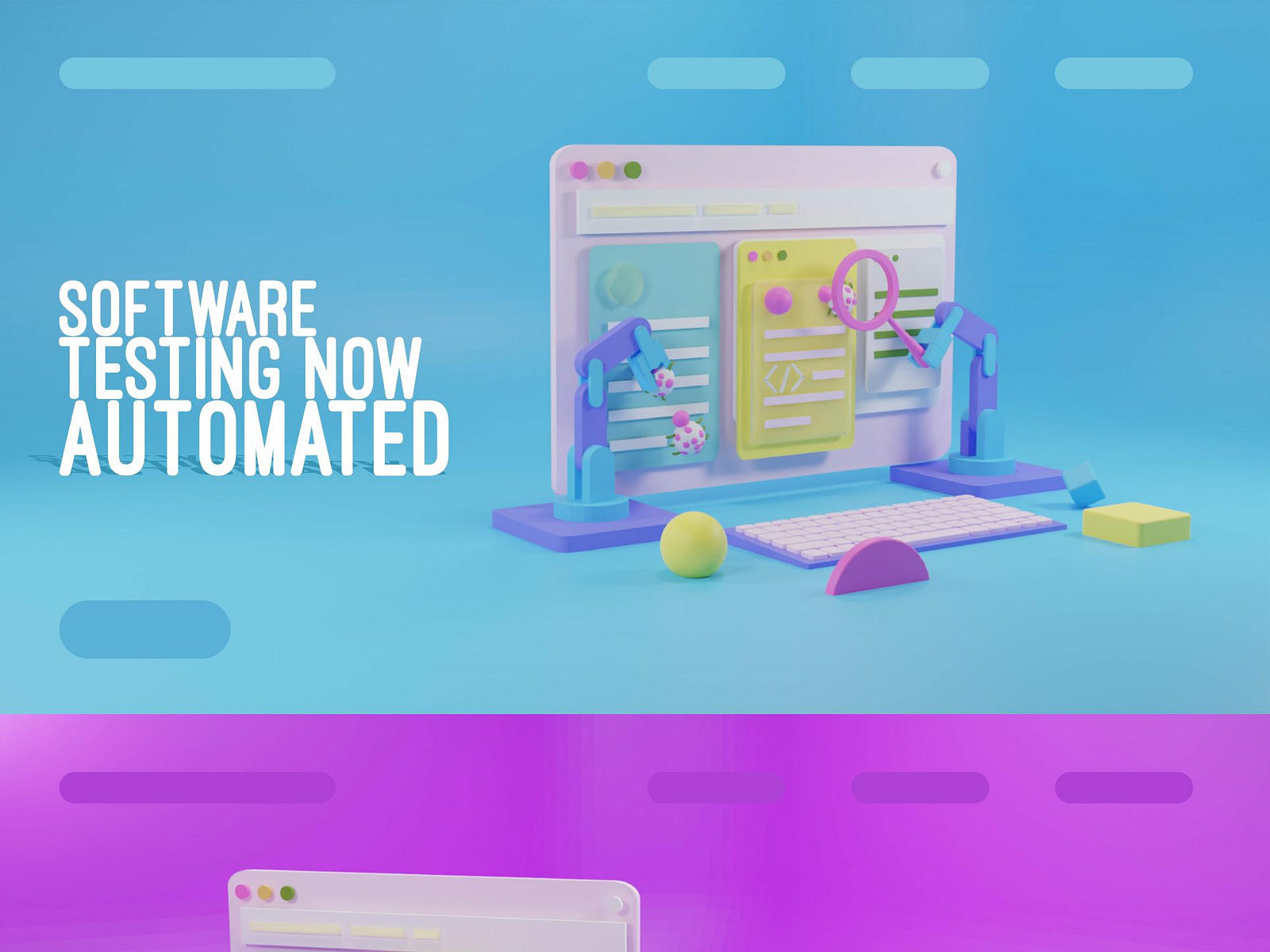 Concept Art Blender Model Software Testing now Automated by Ganesh