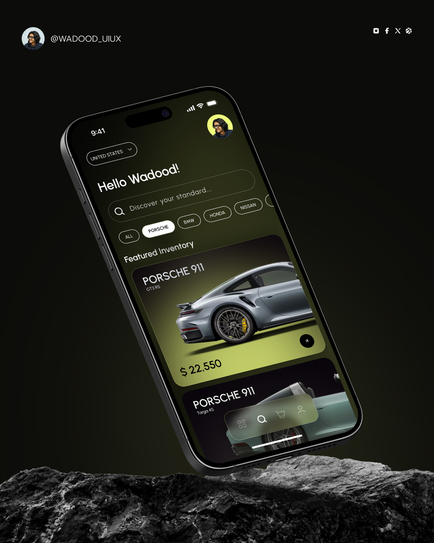 App Design Concept With Soul & Clarity app screens branding clean visuals conceptual design contrast graphic design mobile apps ui uiuc