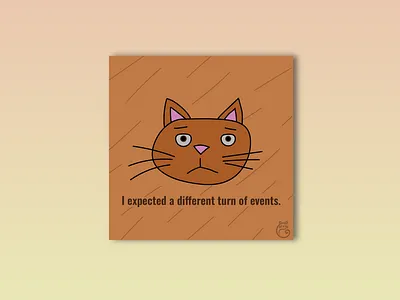 Catface Moods — Not What I Expected app branding design graphic design illustration logo typography ui ux vector