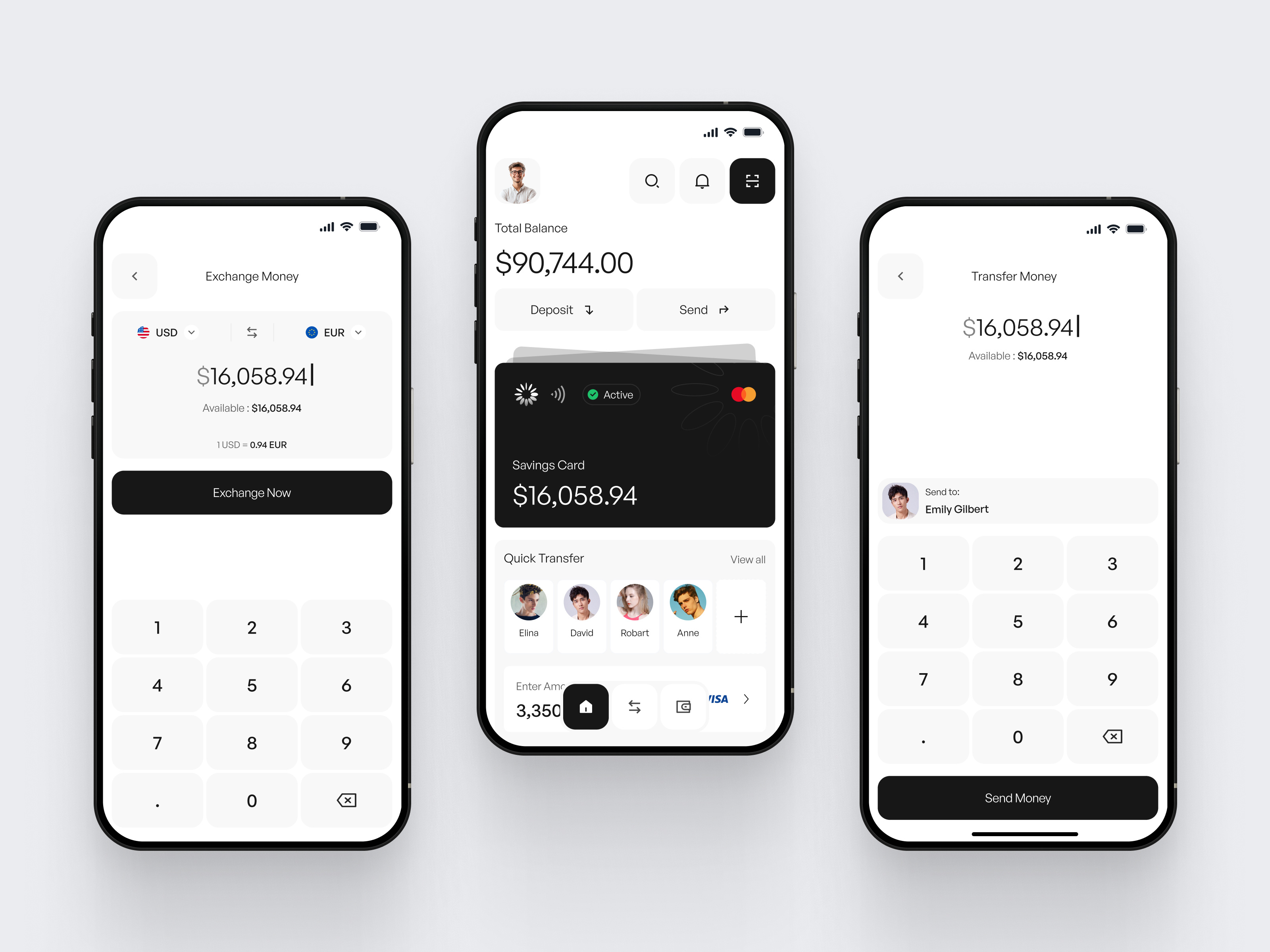 Example of Finance Mobile App 