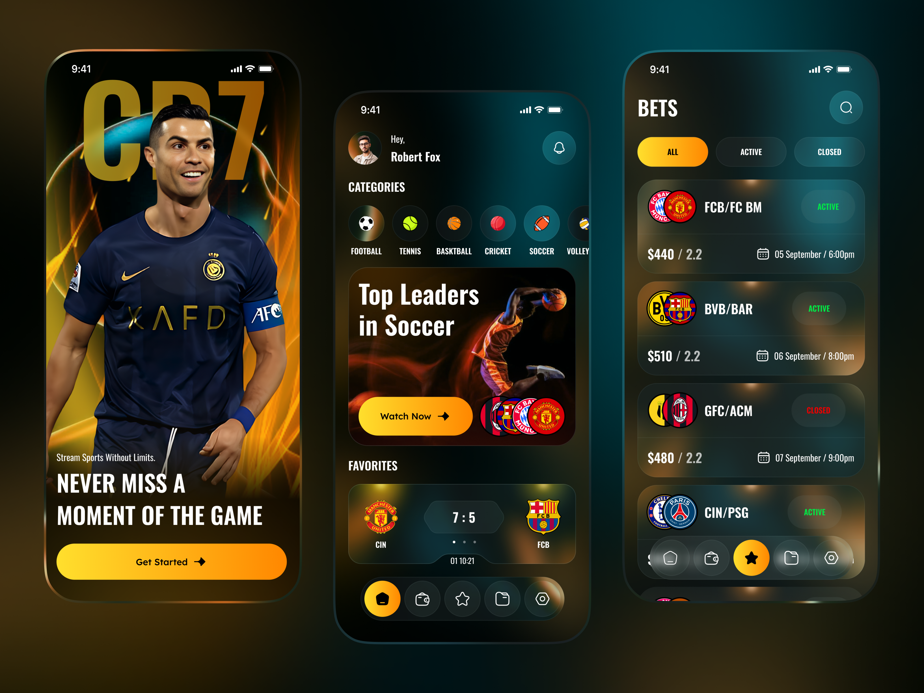 Example of Mobile App Design Concept