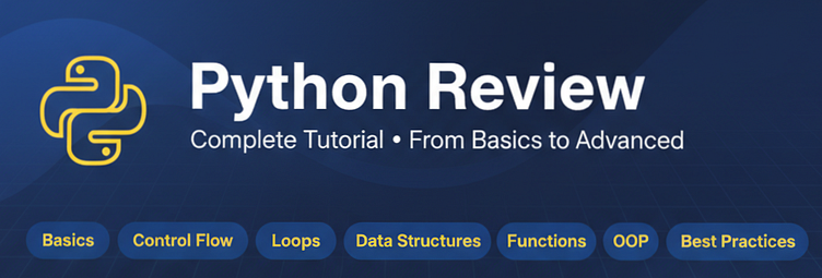 Python Review Banner