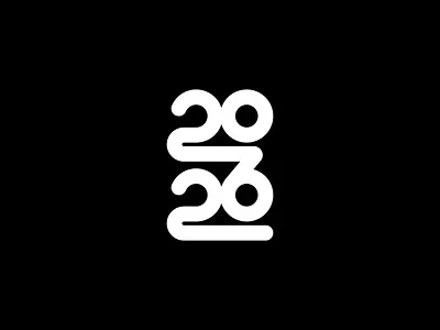 2026 Logo 2026 2026 logo logo logos modern logo new year pictorial mark simple logo