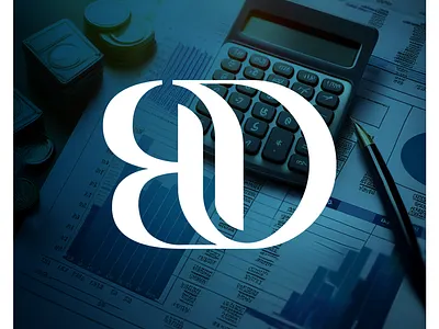 Financial BD (DB): Driving Growth. Defining Direction. Building bd finance logo letter bd finance vector logo financial growth