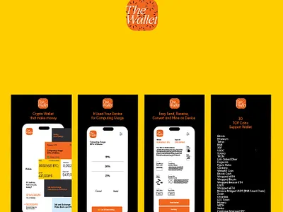 TheWallet. That makes money. application crypto mobile ui wallet