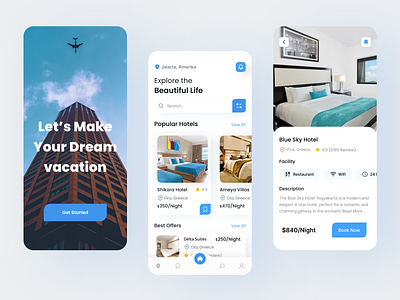 Hotel Booking Mobile app app app design booking booking hotel app booking hotel design home rent hotel hotel book hotel booking interface ios metcorn metcorn app design mobile app design mobile ui reservation travel app ui design uiux vacation