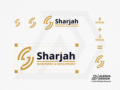 Sharjah Logo Design branding budget design financial fintech initial initials inspirations invest investment investor j js logo minimal payment s savings sj vector