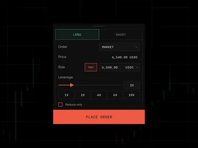 Vest Exchange - Slider UI blockchain branding crypto design digital future graphicdesign illustration motion motiondesign motiongraphics oracle trading ui ux visualidentity web3