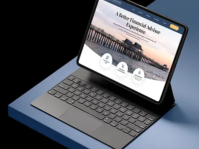 Financial Advisory Firm Website branding business business valuation clean company design financial advisor financial advisory financial consulting financial management financial planning financial projection landing page logo modern personal finance tax consulting uiux wagon wheel financial webflow