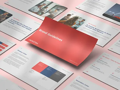Adastra Brand Guidelines and Internal Brand Hub Website brand book brand design brand guidelines brand guidelines website graphic design visual identity