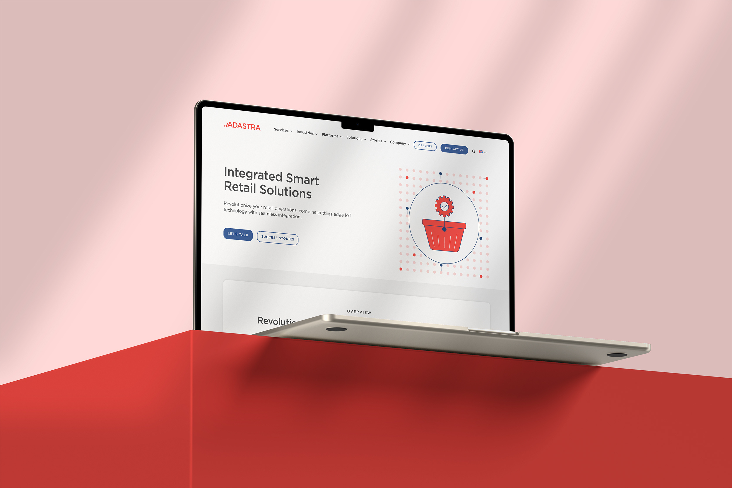 Website Illustrations for Adastra graphic design illustration ui web design