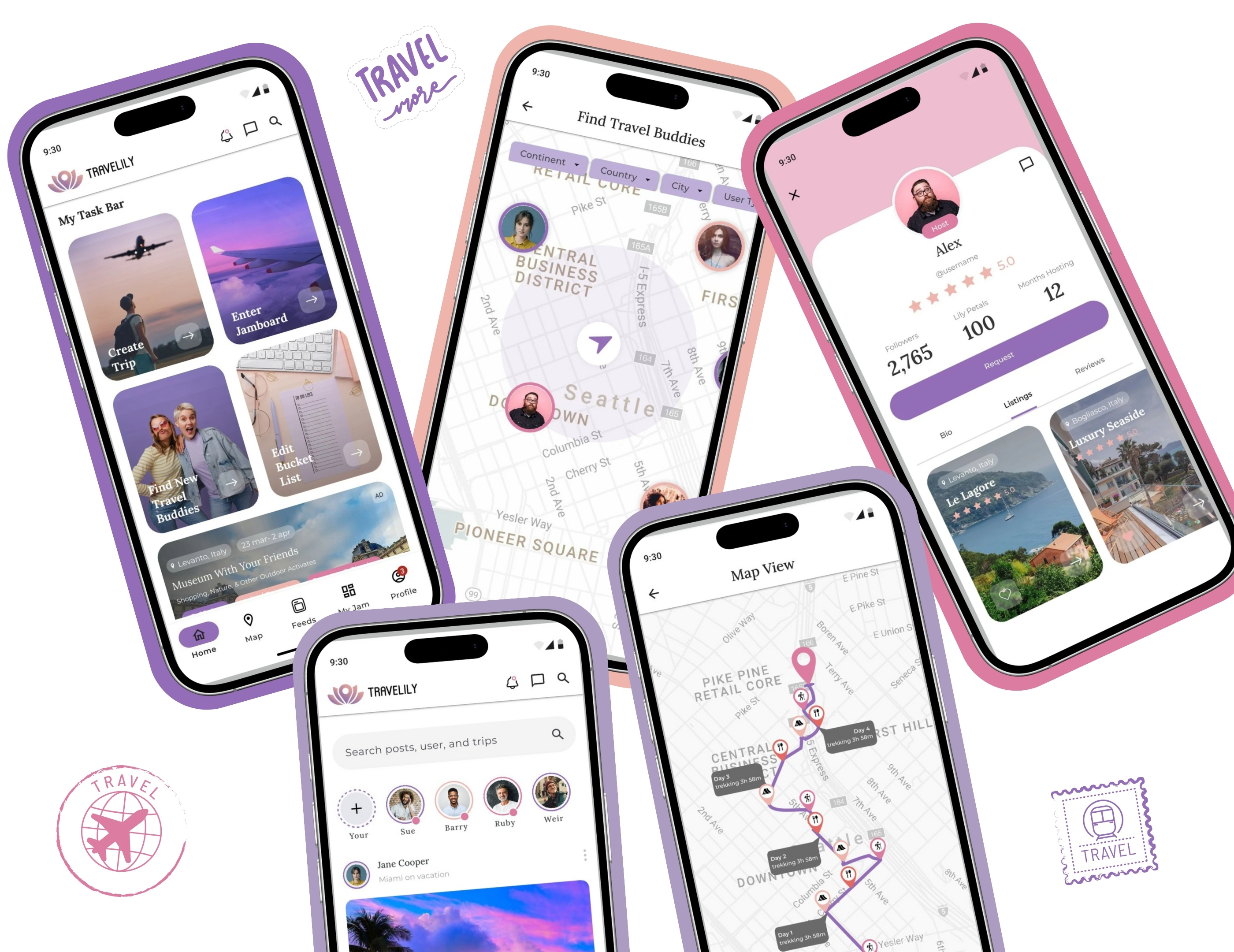 Example of App UI/UX