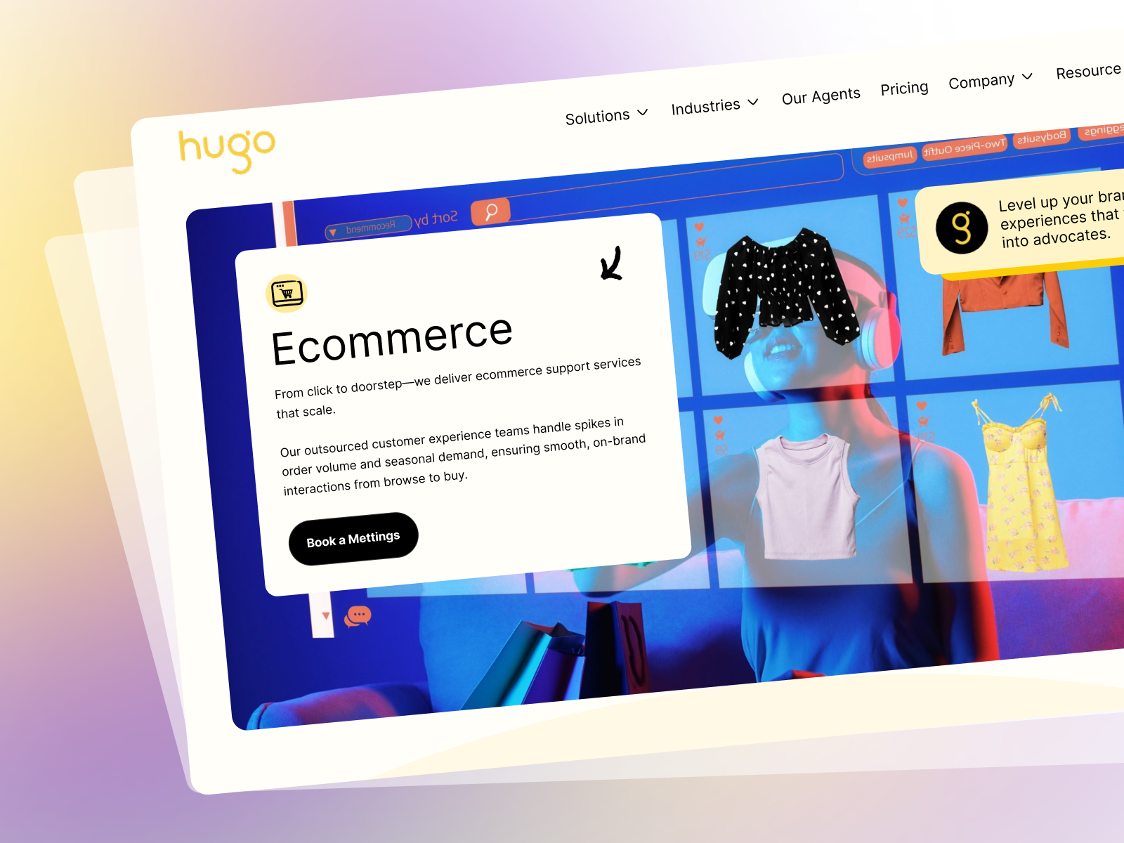 Modern eCommerce Landing Page animation branding ecommerce figma graphic design hero section illustration landing page logo minimal ui ui design ux ui web design webdesign website